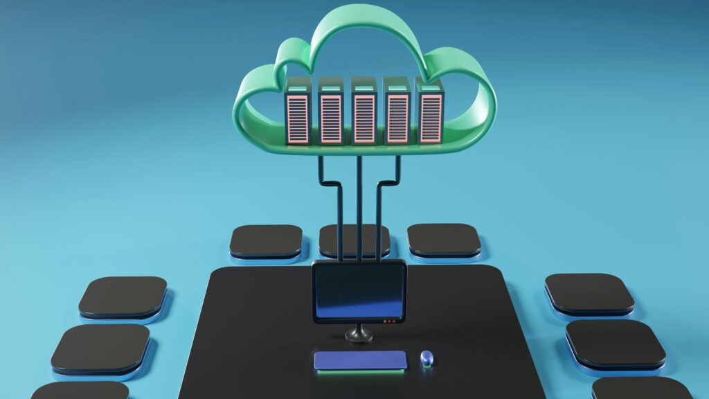 Secure API gateway validating requests, protecting data exchange between cloud services and applications